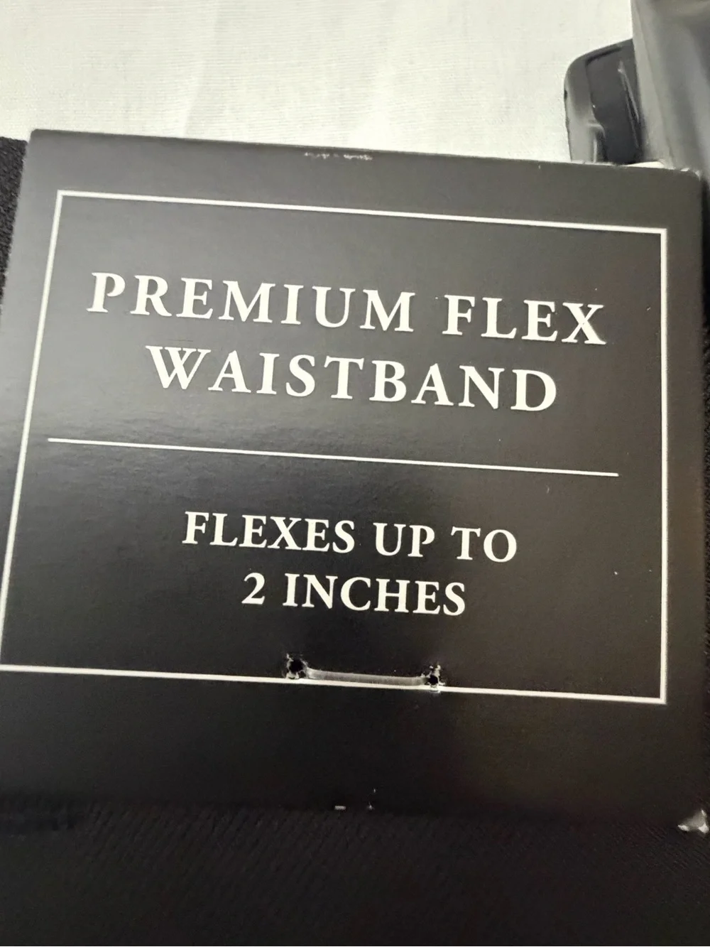 Men’s Haggar Black Slim Dress Pants 30x32 Premium Flex NWT(A745)